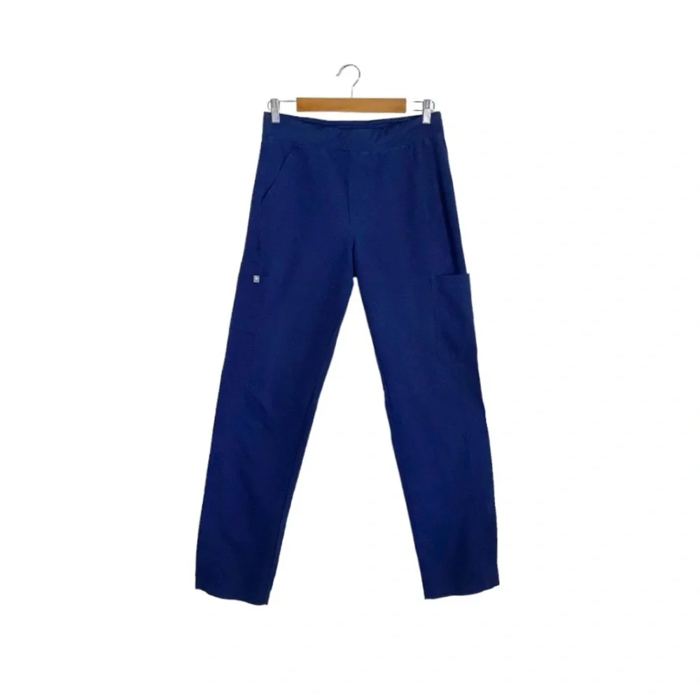 Figs Technical Collection Men's Navy Axim Cargo Scrub Pants